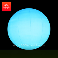 Anuncio de bola de globo inflable personalizado