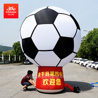 Inflables personalizados de la publicidad del fútbol de la bola del globo del fútbol modificados para requisitos particulares