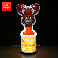 China 360 fabricante inflable precio de fábrica suministro de alta calidad publicidad lámpara de camarones inflable personalizada