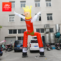 Dancing Man con soplador para publicidad personalizado inflable Sky Dancer de alta calidad inflable Waving Man / Air dancer con piernas dobles
