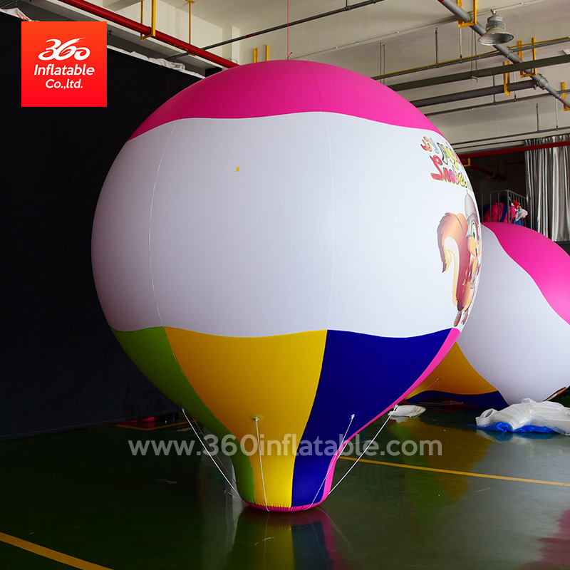 Inflables publicitarios personalizados de globos de helio de PVC