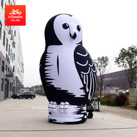 Fuente de fábrica de alta calidad Precio del fabricante Publicidad Búho inflable Mascota de dibujos animados Personalizado