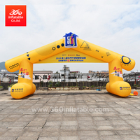 Arco inflable enorme para las actividades del festival que hacen publicidad de los arcos personalizados