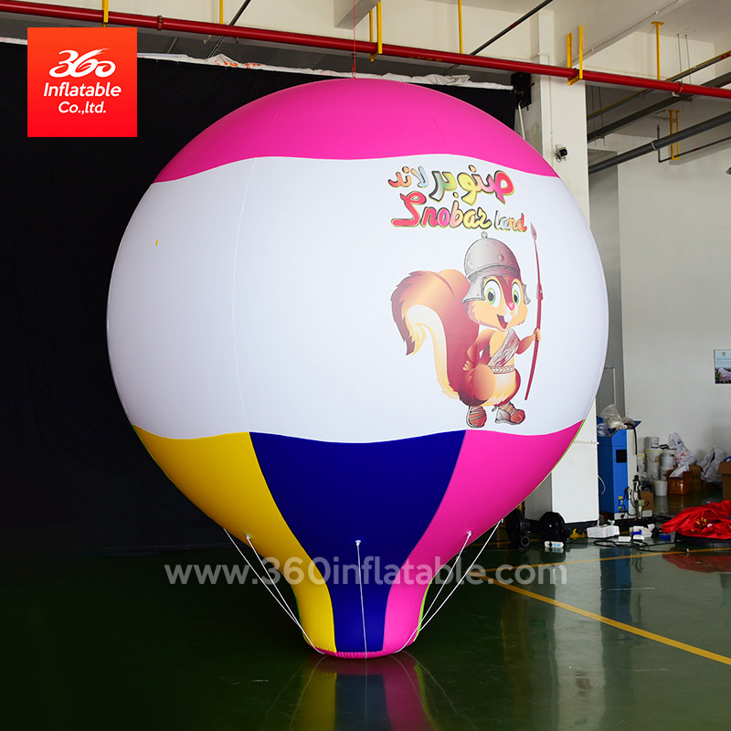 Inflables publicitarios personalizados de globos de helio de PVC