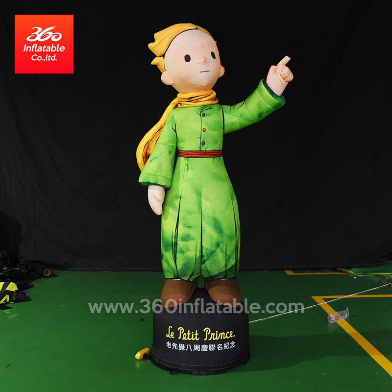 3M Precio de fábrica Buena calidad Impresión a todo color Inflable Publicidad Mascota Personajes animados para la venta Estatua Señora Lámpara de dibujos animados Inflables