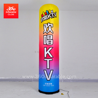 Logotipo modificado para requisitos particulares que hace publicidad del tubo inflable de la lámpara, lámparas llevadas personalizadas inflables